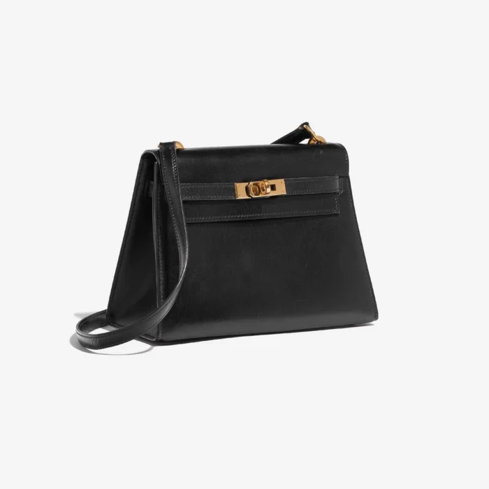 Hermès Replica Mini Kelly Box Black GHW - DLF - Image 4