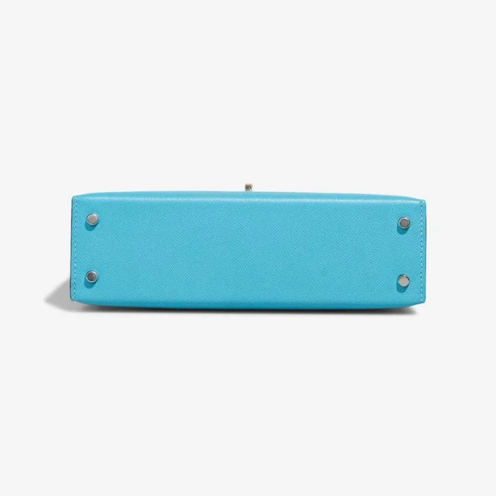 Hermès Replica Mini Kelly Epsom /Alligator Mississippiensis Bleu du Nord/Zellige PHW - DLF - Image 2