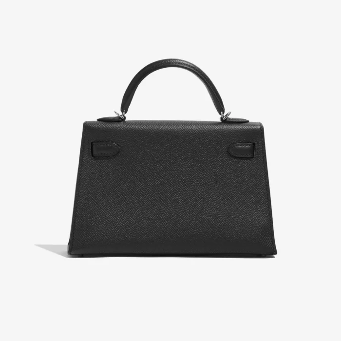 Hermès Replica Mini Kelly Epsom Black PHW - DLF - Image 2