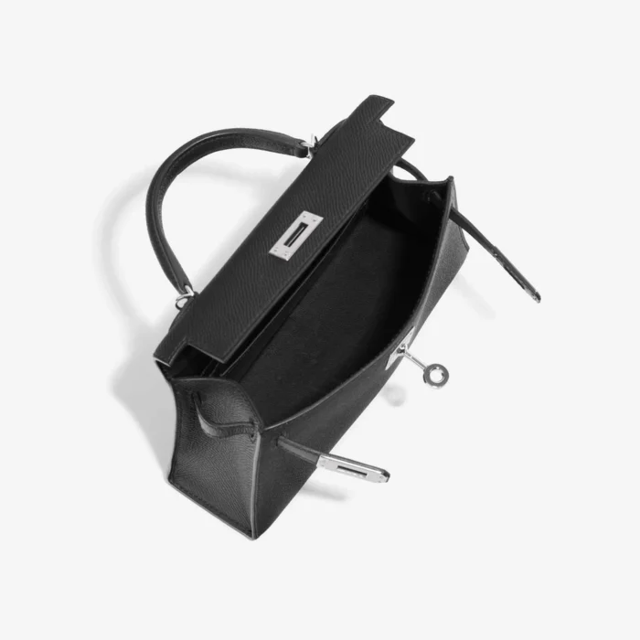 Hermès Replica Mini Kelly Epsom Black PHW - DLF - Image 5