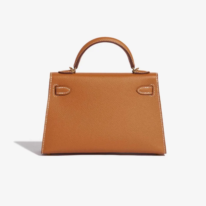 Hermès Replica Mini Kelly Epsom Gold GHW - DLF - Image 2