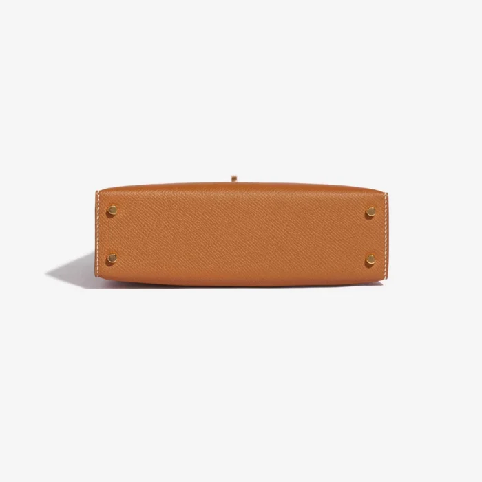 Hermès Replica Mini Kelly Epsom Gold GHW - DLF - Image 3
