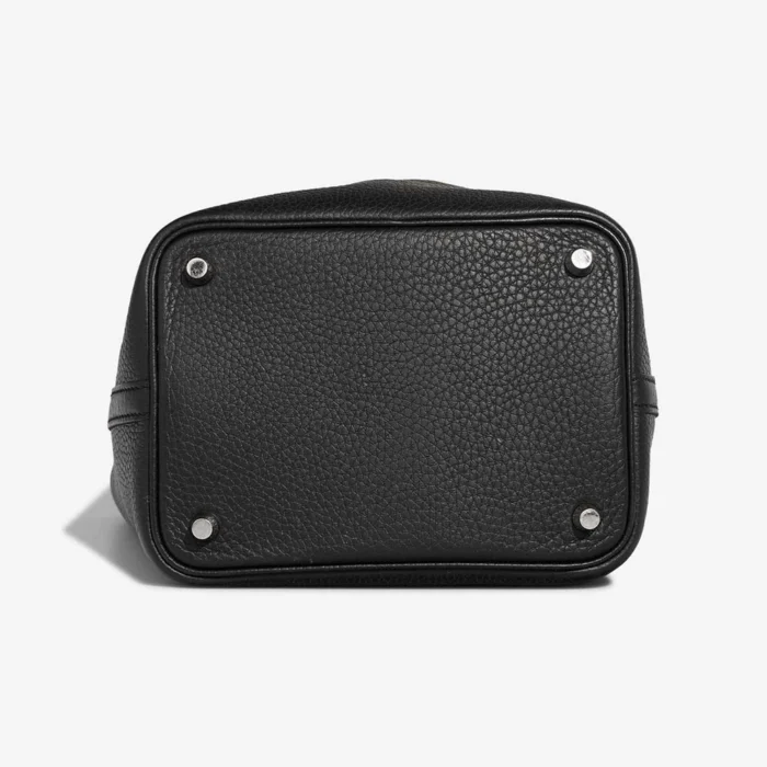 Hermès Replica Picotin 18 Clemence Black PHW - DLF - Image 4