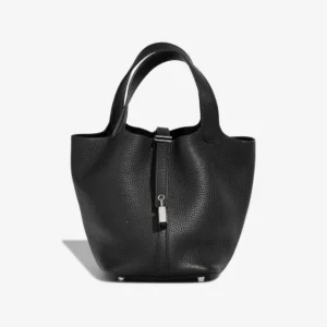 Hermès Replica Picotin 18 Clemence Black PHW - DLF