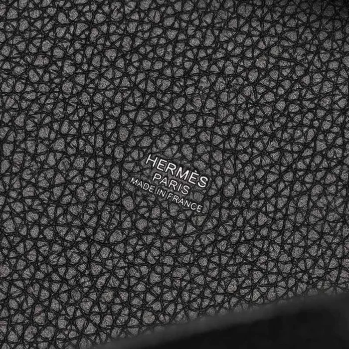 Hermès Replica Picotin 18 Clemence Black PHW - DLF - Image 2