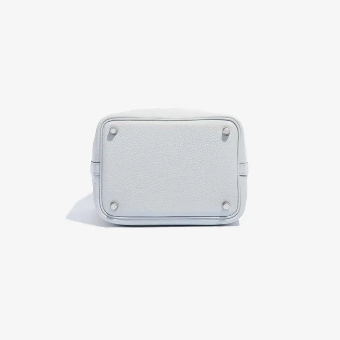 Hermès Replica Picotin 18 Clemence Blue Pale PHW - DLF - Image 3