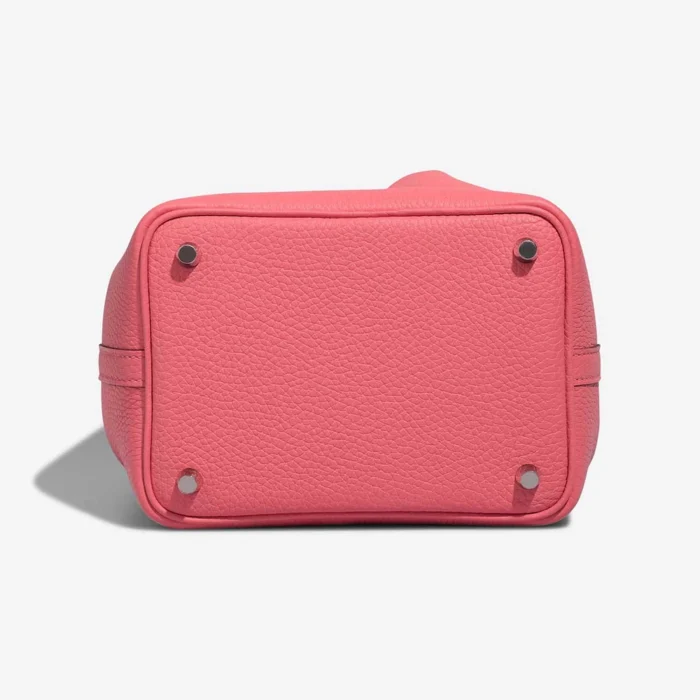 Hermès Replica Picotin 18 Clemence Rose Azalee PHW - DLF - Image 4