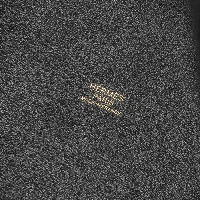 Hermès Replica Picotin 18 Swift/Feutre Wool Bleu Nuit/Caban GHW - DLF - Image 2