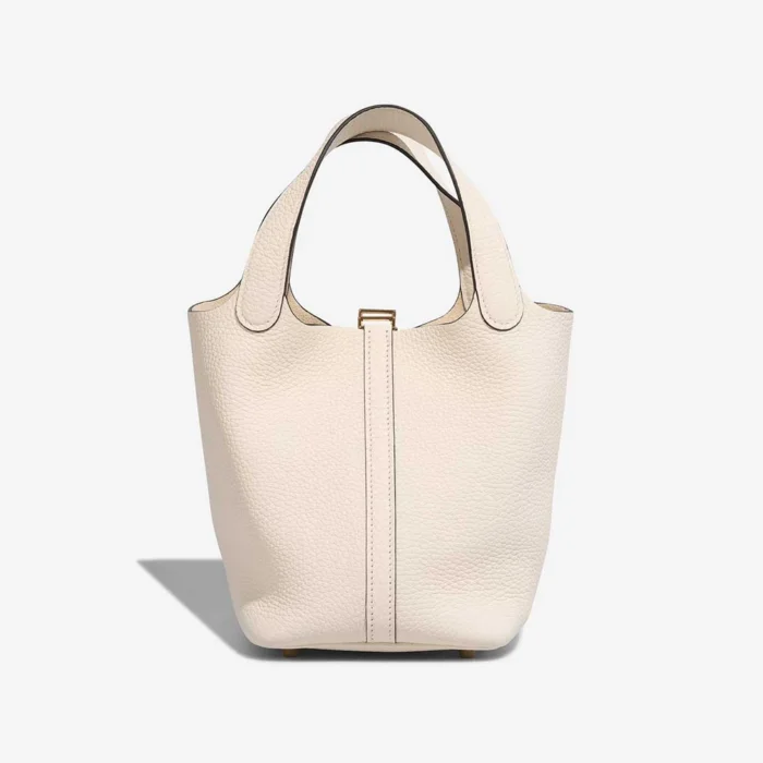 Hermès Replica Picotin 18 Taurillon Clemence Nata GHW - DLF - Image 3