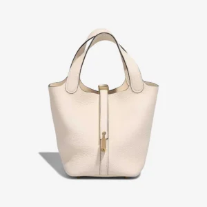 Hermès Replica Picotin 18 Taurillon Clemence Nata GHW - DLF