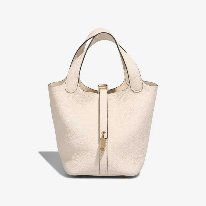 Hermès Replica Picotin 18 Taurillon Clemence Nata GHW - DLF