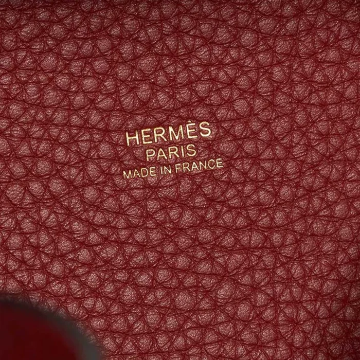 Hermès Replica Picotin 18 Taurillon Clemence Rouge H GHW - DLF - Image 2