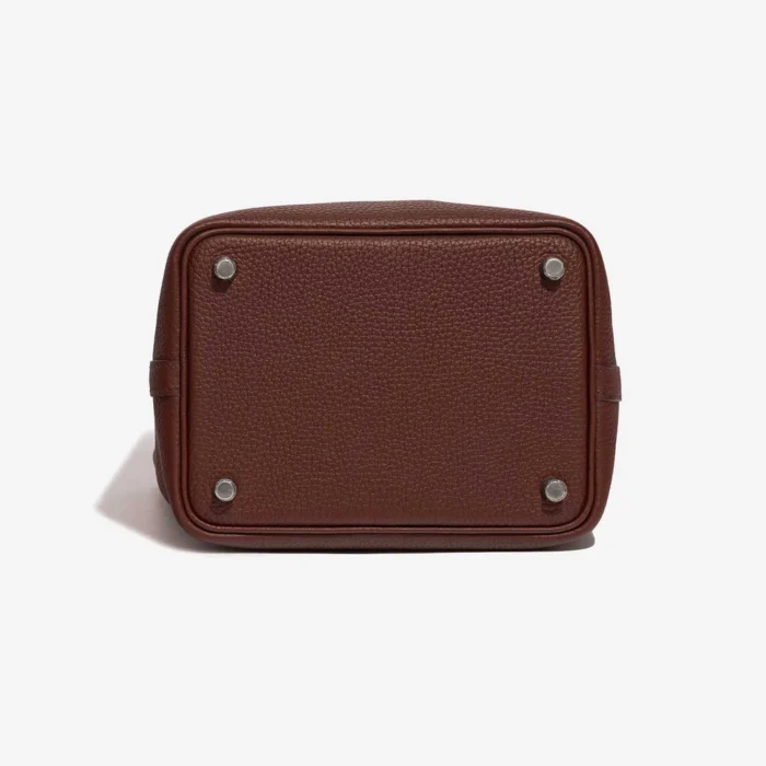 Hermès Replica Picotin 18 Taurillon Clemence Rouge Sellier PHW - DLF - Image 4