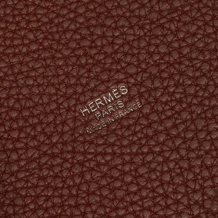 Hermès Replica Picotin 18 Taurillon Clemence Rouge Sellier PHW - DLF - Image 2