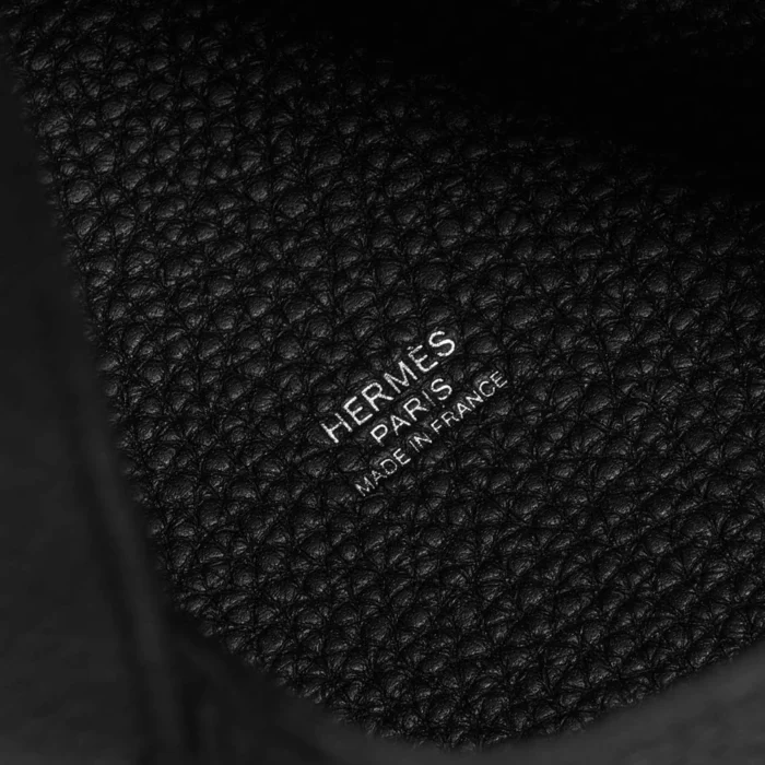 Hermès Replica Picotin 18 Taurillon Clemence SO Black RHW - DLF - Image 6