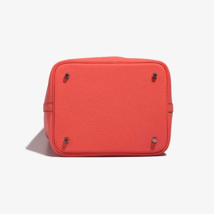 Hermès Replica Picotin 22 Clemence Rose Texas PHW - DLF - Image 4