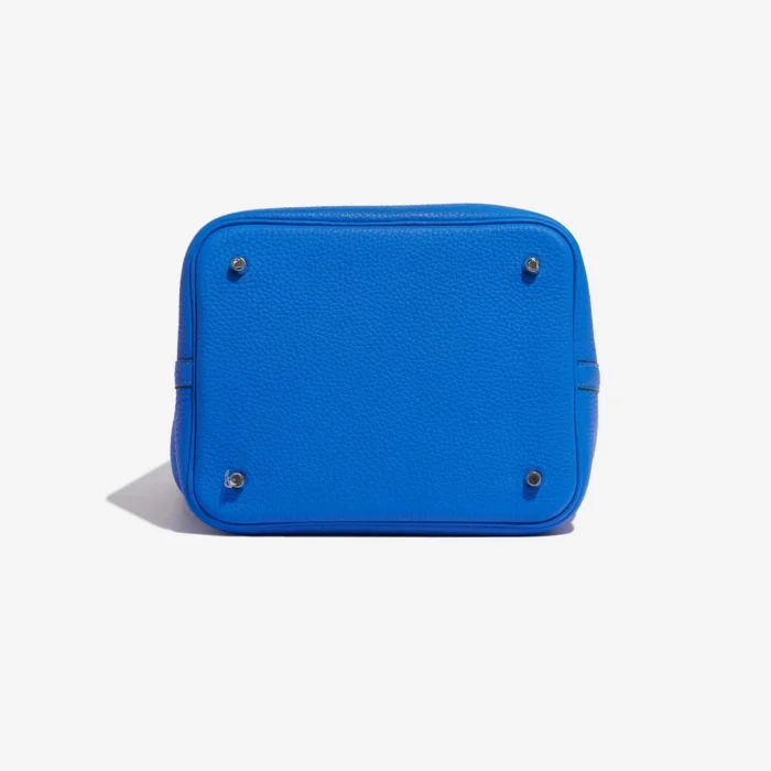 Hermès Replica Picotin 22 Taurillon Clemence Blue Hydra PHW - DLF - Image 3
