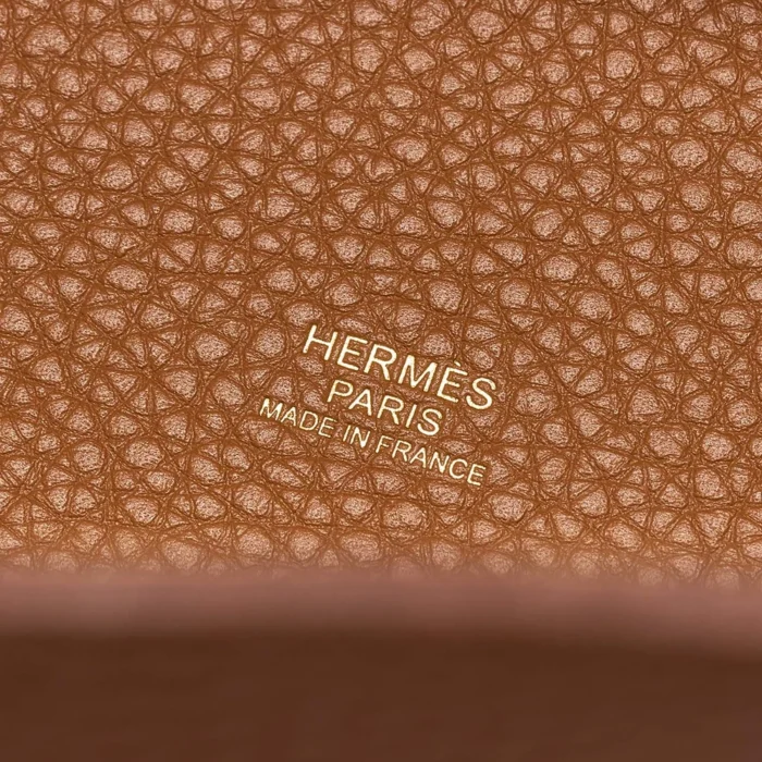 Hermès Replica Picotin 22 Taurillon Clemence Gold GHW - DLF - Image 2