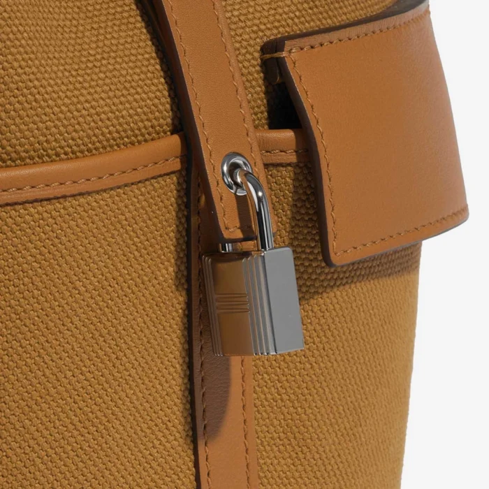 Hermès Replica Picotin Cargo 18 Canvas Sesame PHW - DLF - Image 7