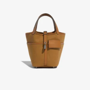 Hermès Replica Picotin Cargo 18 Canvas Sesame PHW - DLF