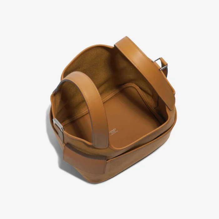 Hermès Replica Picotin Cargo 18 Canvas Sesame PHW - DLF - Image 5