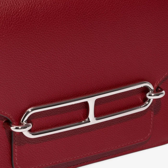 Hermès Replica Roulis 18 Evercolor Rouge Grenat PHW - DLF - Image 6