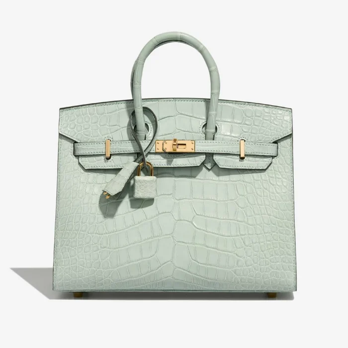 High-End Hermès Inspired Birkin 25 Matte Alligator - DLF