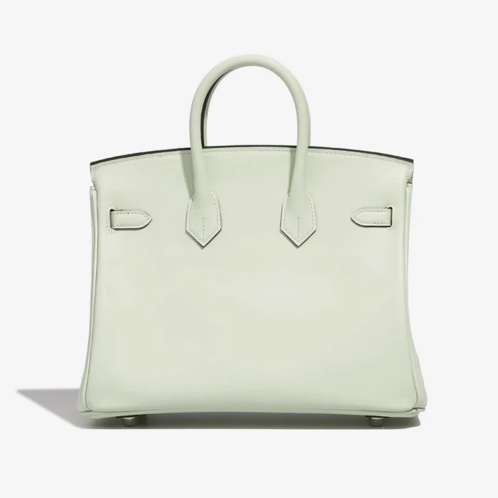 High-End Hermès Inspired Birkin 25 Swift Vert Fizz PHW - Direct Luxury Fashion - Image 2