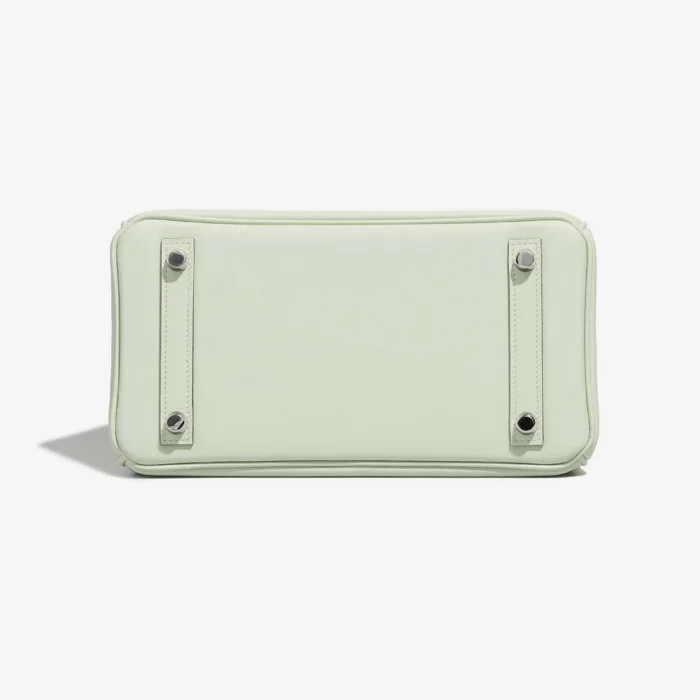 High-End Hermès Inspired Birkin 25 Swift Vert Fizz PHW - Direct Luxury Fashion - Image 3