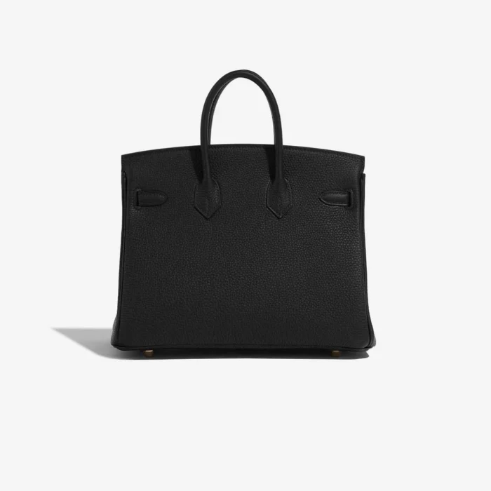 High-End Hermès Inspired Birkin 25 Togo Black GHW - Direct Luxury Fashion - Image 2