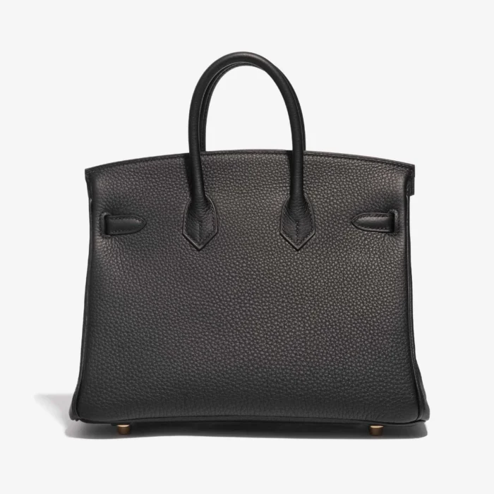 High-End Hermès Inspired Birkin 25 Togo Black GHW - Direct Luxury Fashion - Image 2