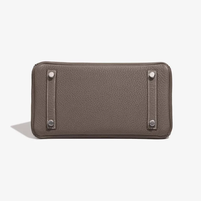 High-End Hermès Inspired Birkin 25 Togo Etoupe PHW - Direct Luxury Fashion - Image 3