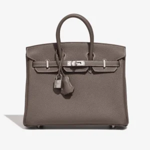 High-End Hermès Inspired Birkin 25 Togo Etoupe PHW – Direct Luxury Fashion
