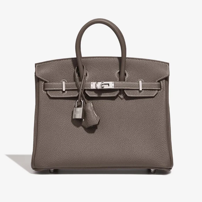 High-End Hermès Inspired Birkin 25 Togo Etoupe PHW – Direct Luxury Fashion