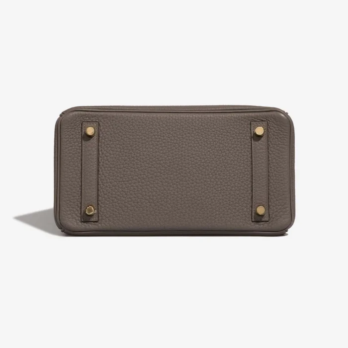 High-End Hermès Inspired Birkin 25 Togo Gris Meyer GHW - Direct Luxury Fashion - Image 3