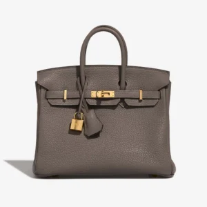 High-End Hermès Inspired Birkin 25 Togo Gris Meyer GHW – Direct Luxury Fashion