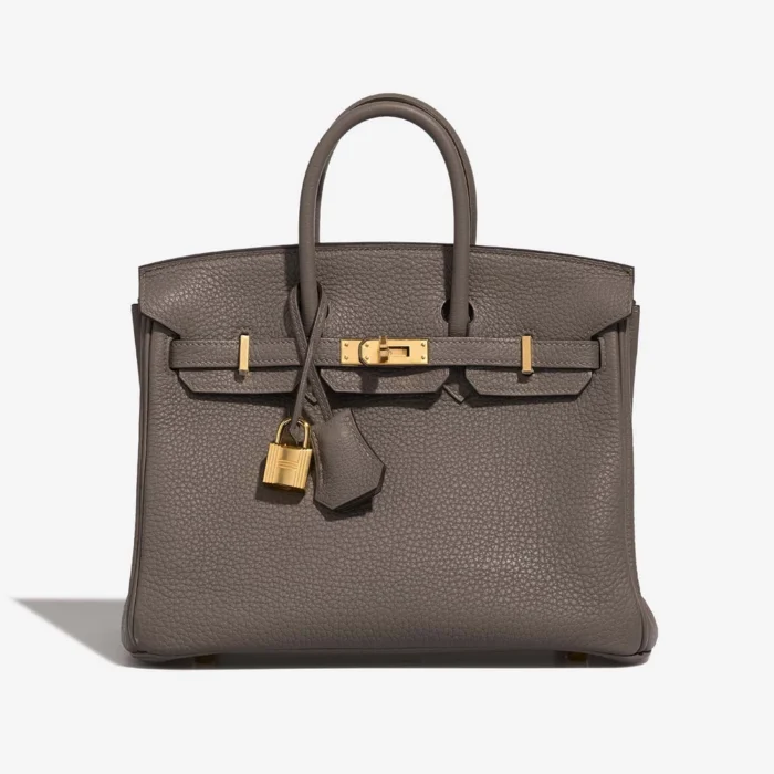 High-End Hermès Inspired Birkin 25 Togo Gris Meyer GHW – Direct Luxury Fashion