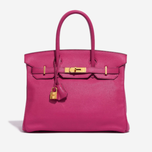 High-End Hermès Inspired Birkin 30 Chèvre Mysore Rose | DLF