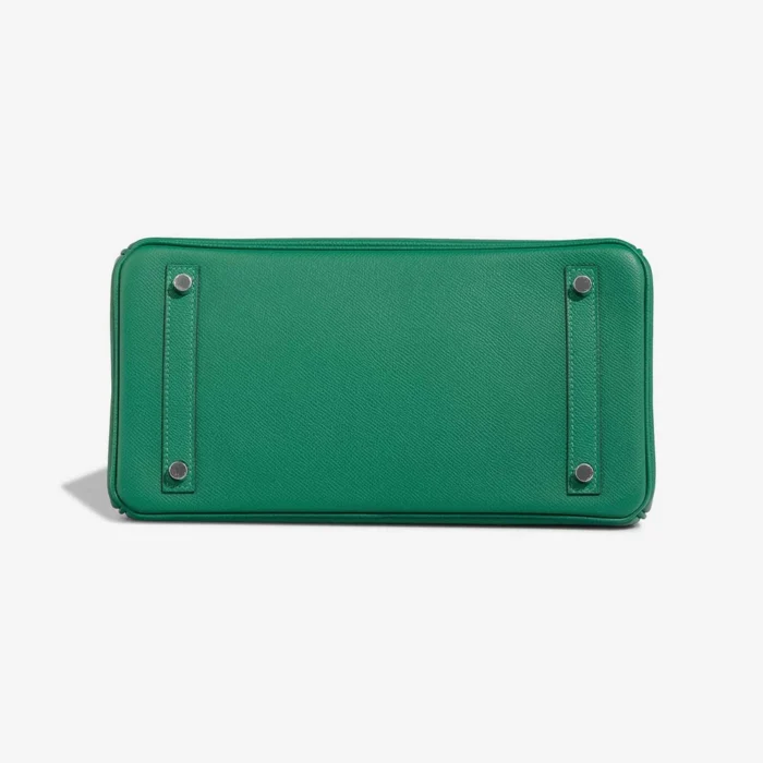 High-End Hermès Inspired Birkin 30 Epsom Vert Vertigo PHW - Direct Luxury Fashion - Image 3