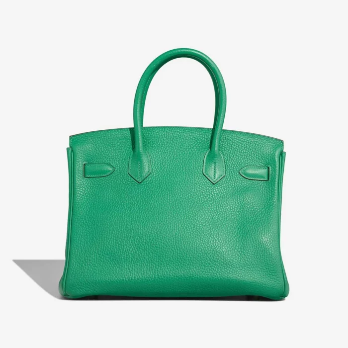 High-End Hermès Inspired Birkin 30 Togo Menthe PHW - Direct Luxury Fashion - Image 2