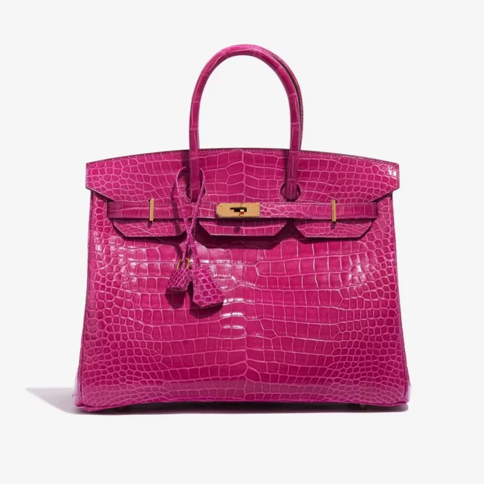 High-End Hermès Inspired Birkin 35 Crocodile | Luxury Fashion