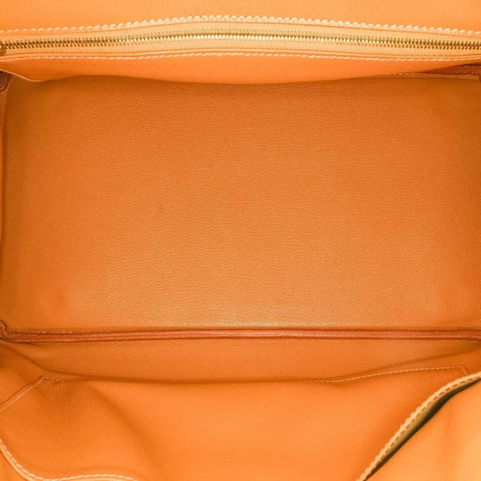 High-End Hermès Inspired Birkin 35 Vache Naturel GHW - Direct Luxury Fashion - Image 4