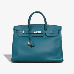 High-End Hermès Inspired Birkin 40 Togo Cobalt PHW | DLF
