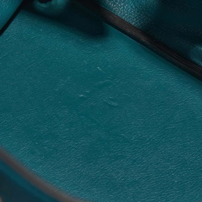High-End Hermès Inspired Birkin 40 Togo Cobalt PHW - Direct Luxury Fashion - Image 5