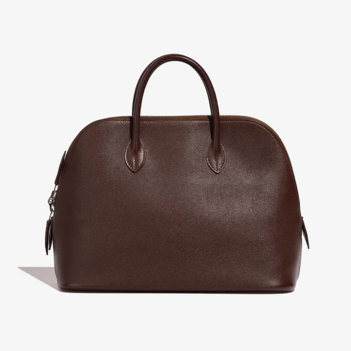 High-End Hermès Inspired Bolide 31 Swift Havane PHW - Direct Luxury Fashion - Image 3
