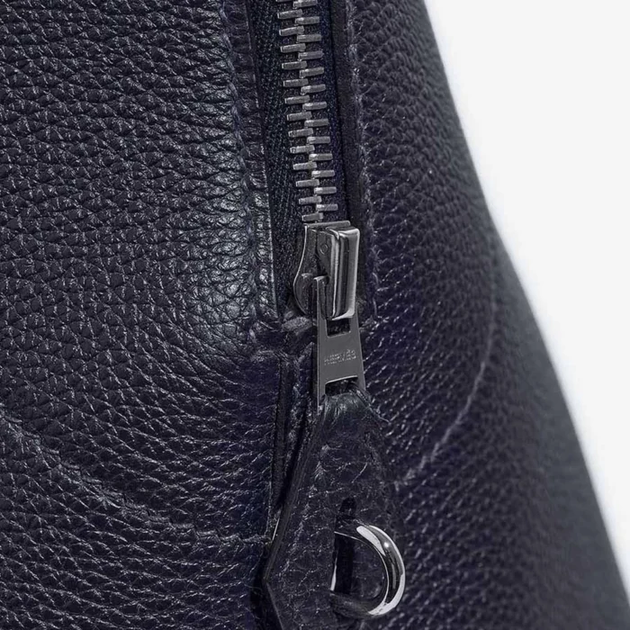 High-End Hermès Inspired Bolide 45 Togo Bleu Nuit PHW - Direct Luxury Fashion - Image 8
