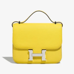 High-End Hermès Inspired Constance 18 Chevre Mysore Jaune Citron PHW – Direct Luxury Fashion