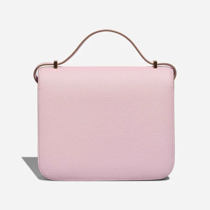 High-End Hermès Inspired Constance 18 Chevre Mysore Mauve Pale GHW - Direct Luxury Fashion - Image 3