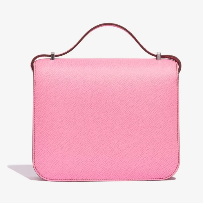 High-End Hermès Inspired Constance 18 Epsom 5P Bubblegum PHW - Direct Luxury Fashion - Image 2
