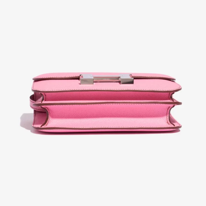 High-End Hermès Inspired Constance 18 Epsom 5P Bubblegum PHW - Direct Luxury Fashion - Image 3